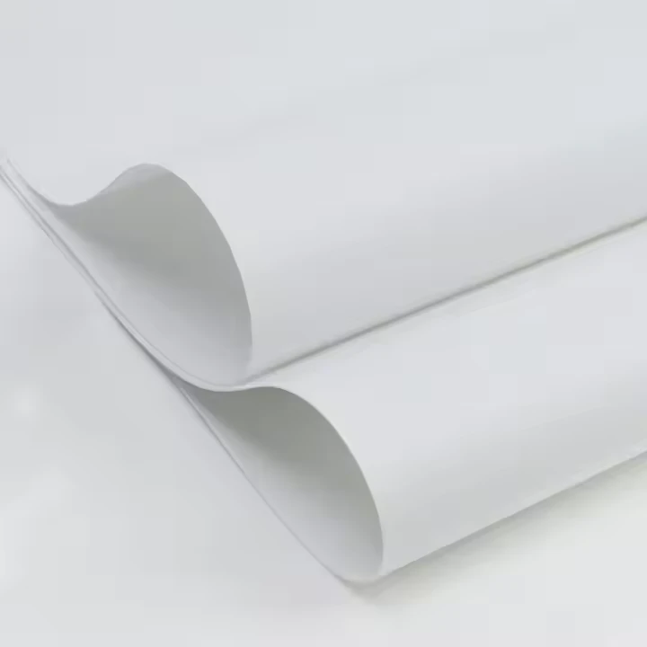 Banner Materyèl Hot Laminasyon PVC Flex Banner Roll