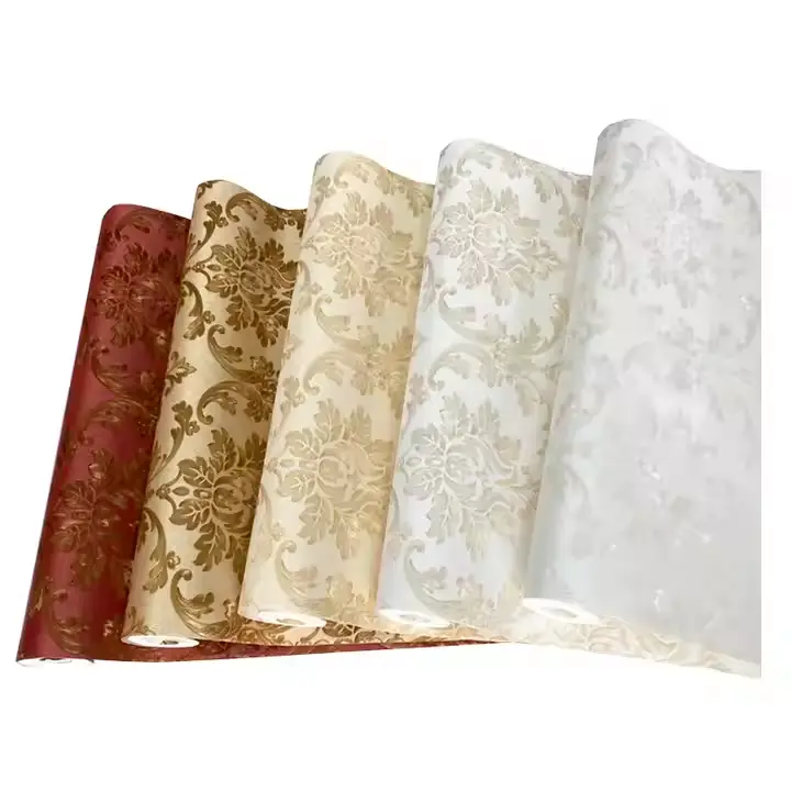 PVC kay dekorasyon 3D Wallpaper fim